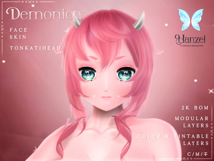 . Hanzel . Demonica Skin {Rose} [Tonkatihead]