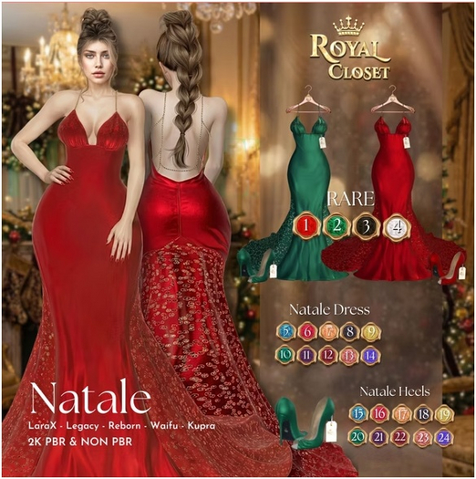9.{RC} Natale Dress -Gold-