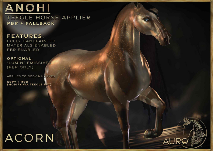 [AURO] Anohi  [ACORN] :: For Teegle Horse (add)