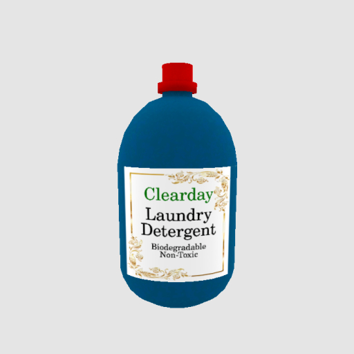 Laundry Detergent Bottle - Full Perms