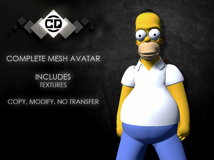 ◁.:CQ:. Homer Simp FN Bento Avatar▷