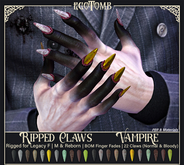 -egotomb- Ripped Claws Vampire - Legacy F / M & Reborn - DEMO
