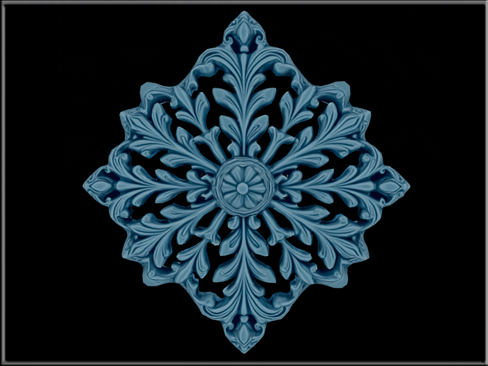 [Feliz] Crystalline Snowflake - Mesh - Full Perm