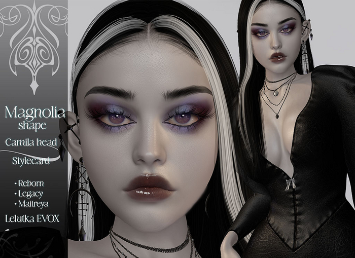 Magnolia Shape. Camila head LeLEVOX