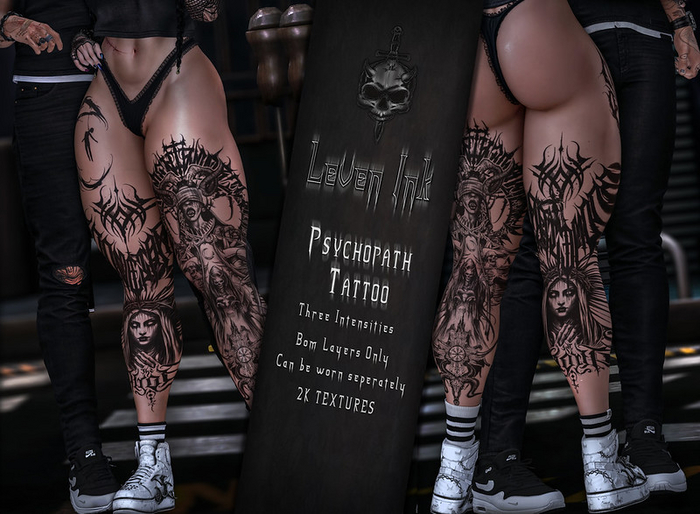 Leven Ink - Psychopath Tattoo