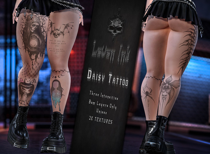 Leven Ink - Daisy Tattoo