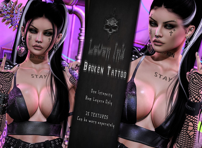 Leven Ink - Broken Tattoo