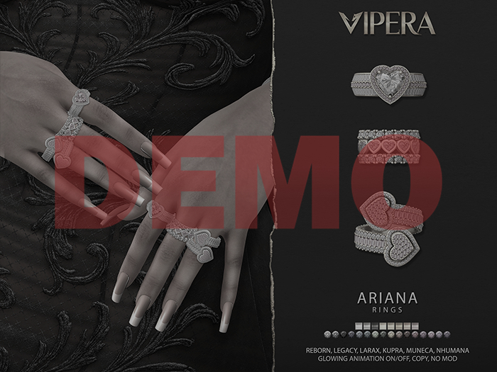 [VIPERA] DEMO Ariana Rings