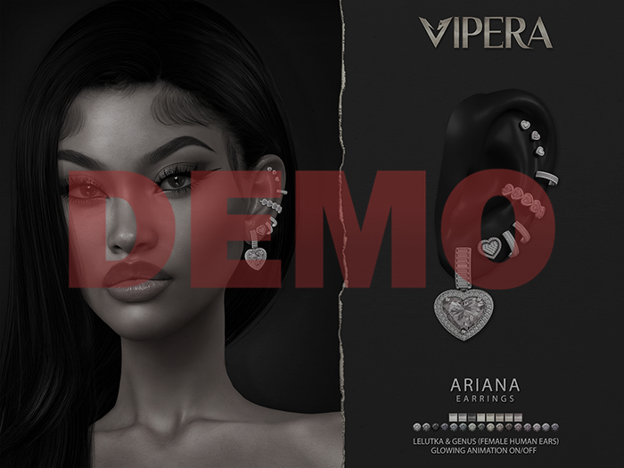 [VIPERA] DEMO Ariana Earrings