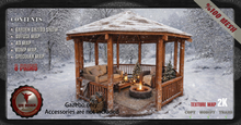 (Efe Design) Garden Gazebo Snow Full perm