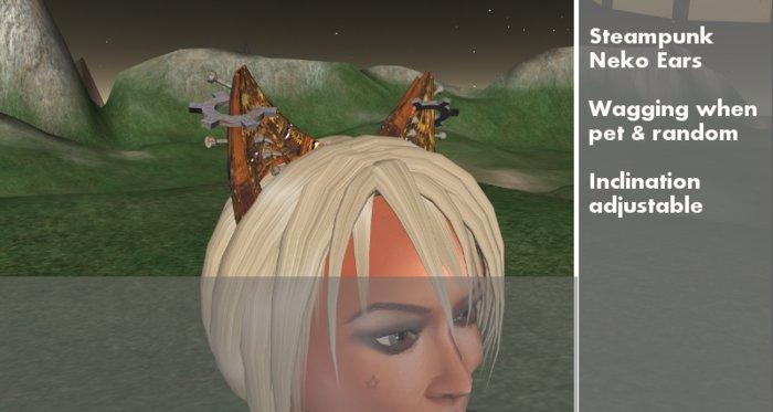 Steampunk Neko Ears