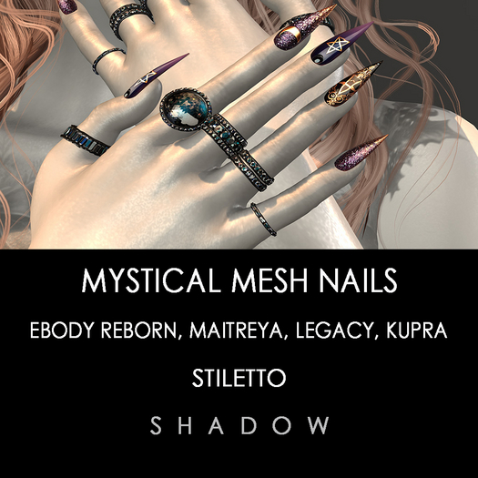 Shadow - Mystical Nails (MESH)