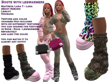 Boots with legwarmers  (ADD)
