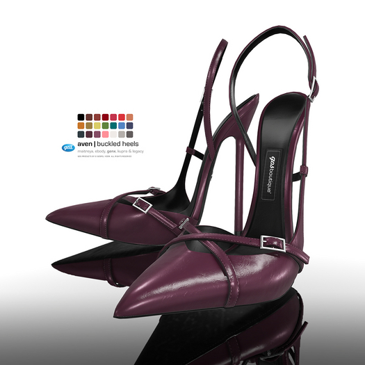 [Gos] Athena Safety-Pin Pumps - Boutique Collection