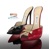 [Gos] Sylvie Chain Mules - Boutique Collection