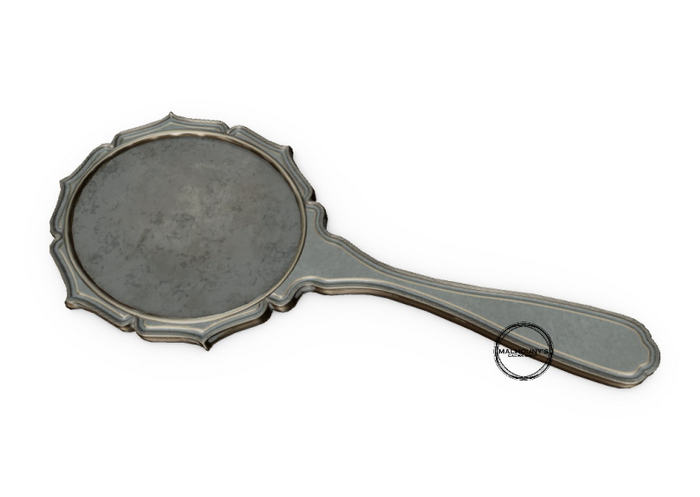 15. Nutmeg. Delicate Glamor Hand Mirror
