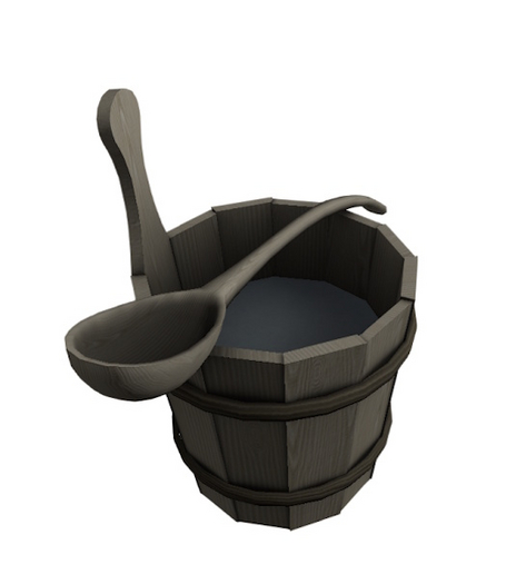 MadPea MyHelsinki Sauna Bucket with Ladle