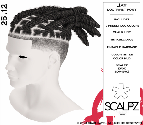 [GK] JACOB TWIST PONY [ADD ME]