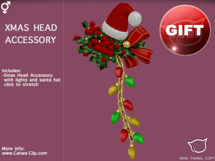 CATWA Xmas Head Accessory [FREE GIFT]