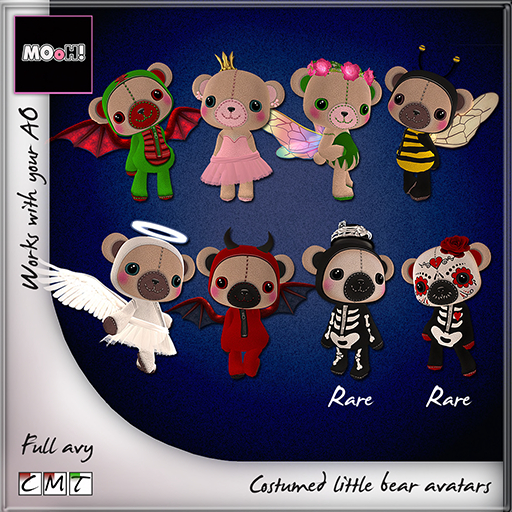 MOoH! Costumed bear devil V2