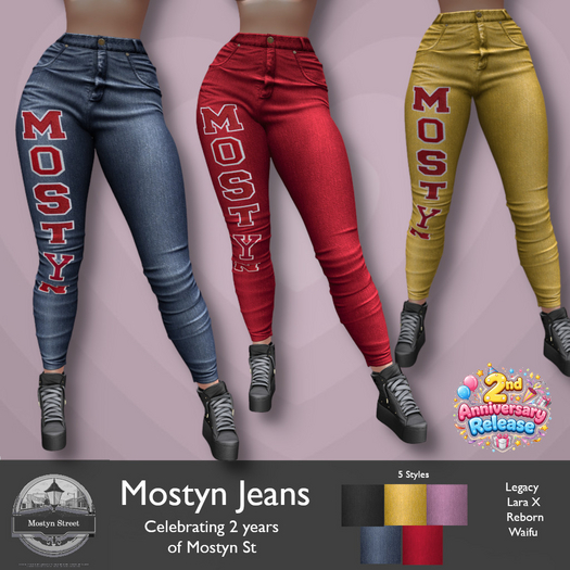 Mostyn - Anniversary Jeans