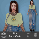 Mostyn St - Blue Burbi Overalls
