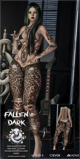[SCALETTA] Fallen Dark Tattoo