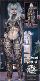 [SCALETTA] Demon Witch Tattoo