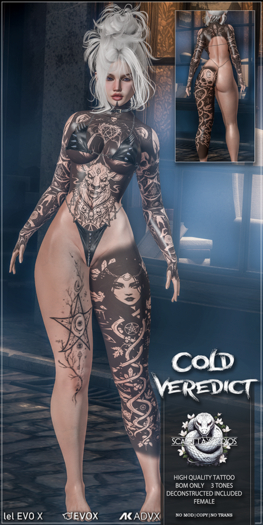 [SCALETTA] Cold Veredict Tattoo