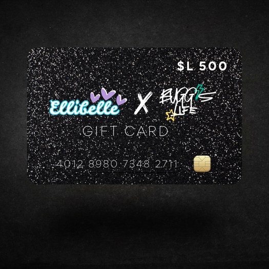 Preloaded EB x BL - L$500 Gift Card