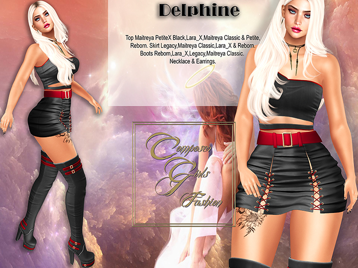 !CGF-*Delphine* Skirt Outfit
