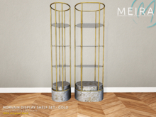 Meira Morvain Display Shelf Set - Gold