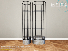 Meira Morvain Display Shelf Set - Onyx