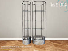 Meira Morvain Display Shelf Set - Nickle