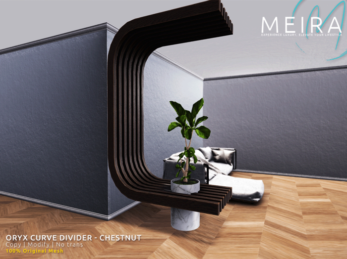 Meira Oryx Curve Divider - Chestnut