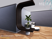 Meira Oryx Curve Divider - Chestnut