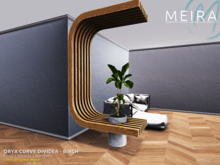 Meira Oryx Curve Divider - Birch