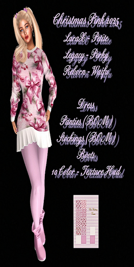 CHRISTMAS PINK 2025