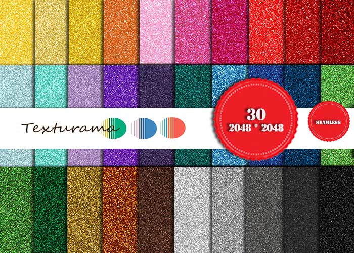 TEXTURE RAINBOW GLITTER(add)
