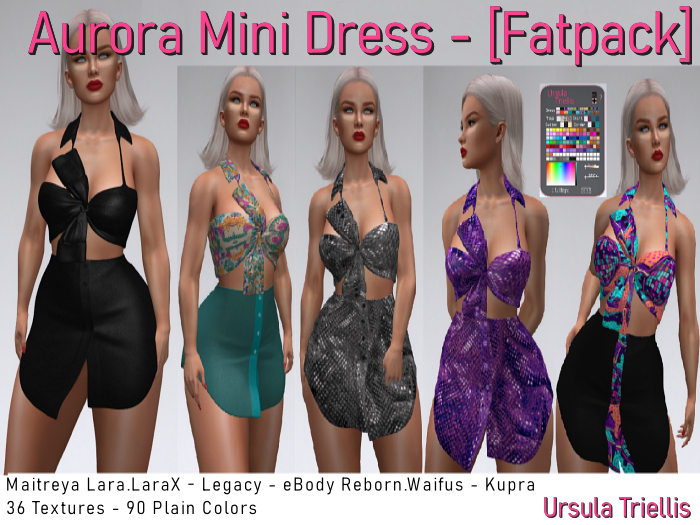 7292 Aurora Mini Dress - [Fatpack]