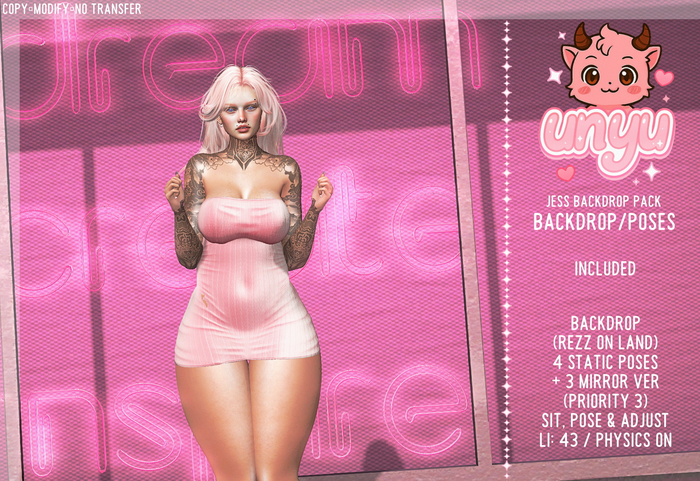 [unyu] Jess Backdrop Pack