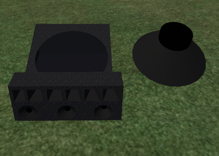 mesh pickup speaker box