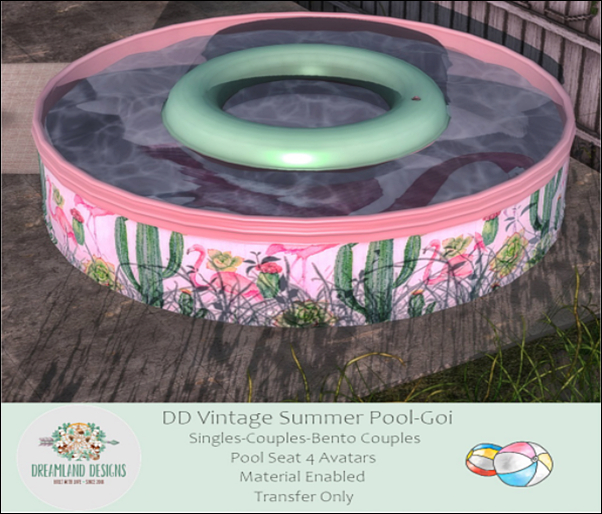 DD Vintage Summer Pool-SPECIAL