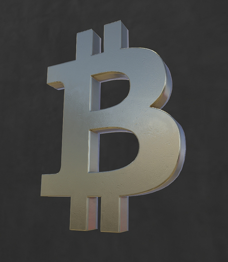 Bitcoin Logo - 1 LI - mod/copy - Free Gift - (Boxed)