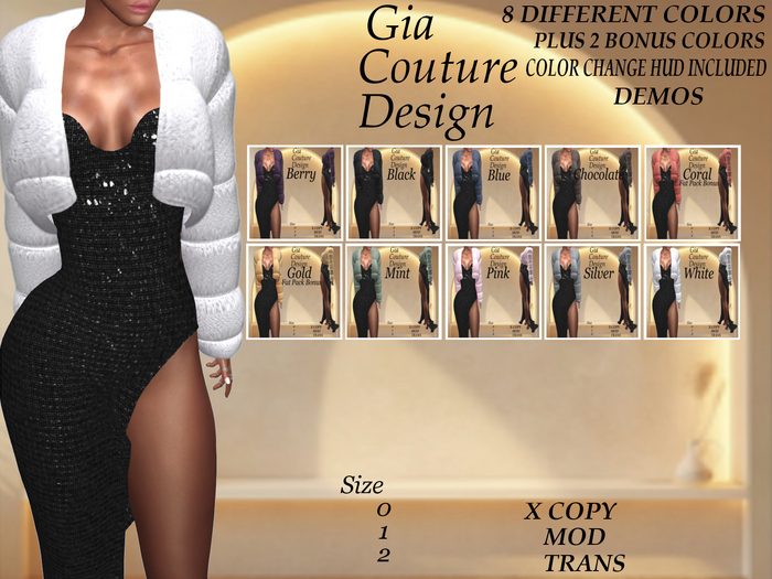 "GCD" Maude Fur Jacket DEMOS