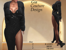 "GCD" Maude Fur Jacket Black