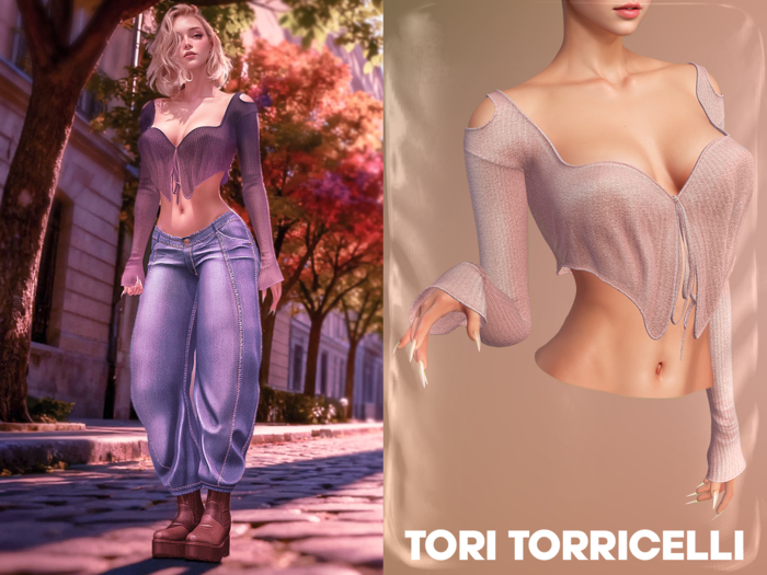 TORI TORRICELLI // Anouk Top // Blush