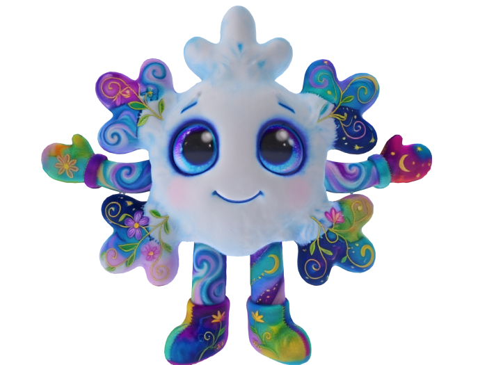 Colorful Flower Snowflake Buddy Plushie FULL PERM