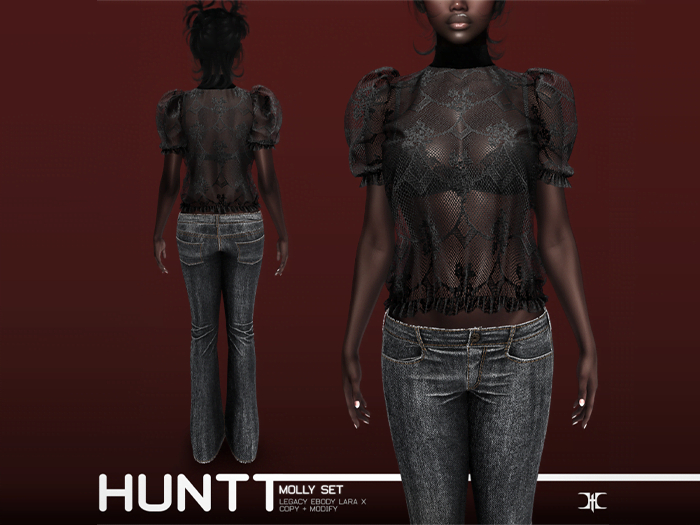 [HUNTT] - Molly Low-Rise Jean - Master Edition