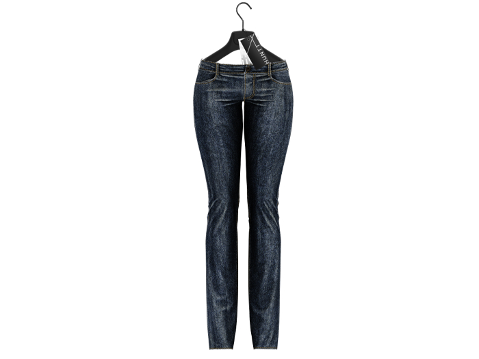 [HUNTT] - Molly Low-Rise Jean - Coal